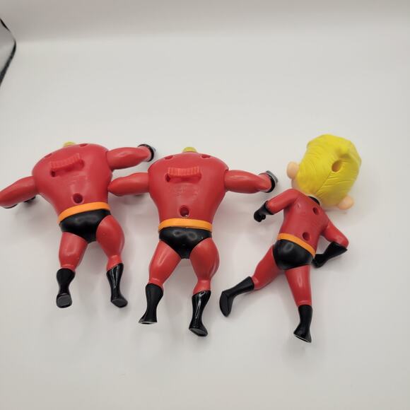 McDonald’s Toys - Disney’s Incredibles Toy Lot of 3 flash & Mr Incredible 2004 - Picture 2 of 5